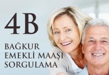 4B Bağkur Emekli Maaş Sorgulama