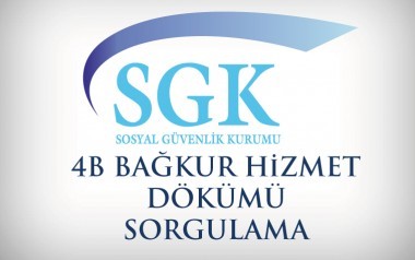 4B Bağkur Hizmet Dökümü Sorgulama 