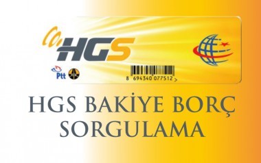 HGS Bakiye Borç Sorgulama