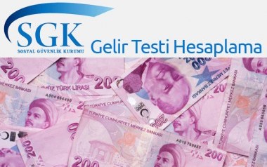 SGK Gelir Testi Hesaplama