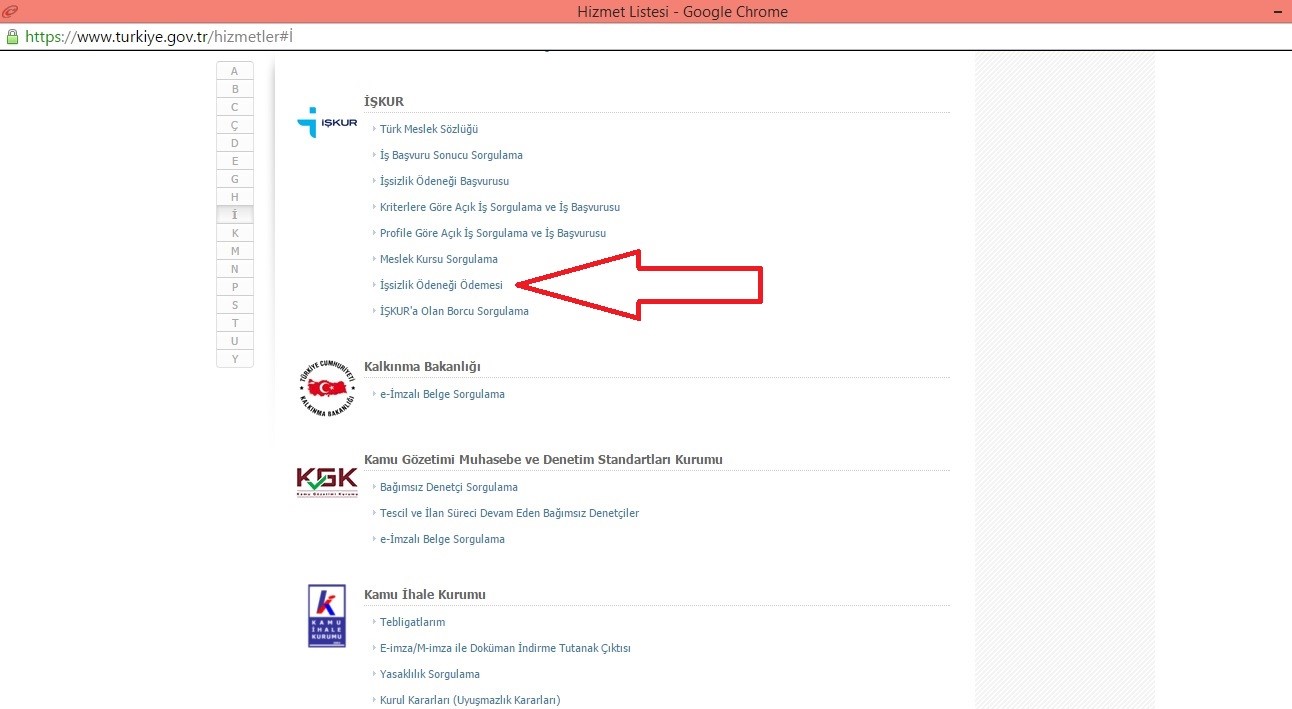 Issizlik Odenegi Odemesi Sorgulama Hesap Sorgula
